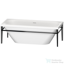 Duravit Xviu 180x80 szabadonálló kád fekete színű állvánnyal 700443000B20000 ( 700443 ) kád, zuhanykabin