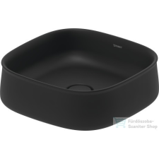 Duravit ZENCHA 420x420 mm-es pultra ültethető mosdó Anthracite matt 2373421379 szaniter