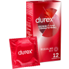 DUREX CONDOMS DUREX - SENSITIVE CONTACT ÖSSZESEN 12 DARAB