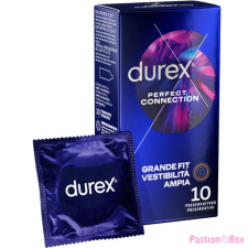 DUREX CONDOMS DUREX - TÖKÉLETES KAPCSOLAT SZILIKON EXTRA SÍKOSÍTÓ 10 DARAB óvszer