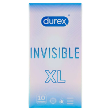 Durex Durex Invisible XL Óvszer 10db óvszer