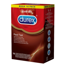 Durex Durex Real Feel - latexmentes óvszer (16db) óvszer