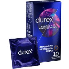 Durex DUREX - TÖKÉLETES KAPCSOLAT SZILIKON EXTRA SÍKOSÍTÓ 10 DARAB óvszer