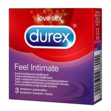  Durex Feel Intimate - vékonyfalú óvszer (3db) óvszer