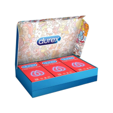 Durex Feel Intimate - vékonyfalú óvszer csomag (3 x 12db) potencianövelő