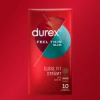 Durex Feel Thin Slim Fit - élethű érzés óvszer (10 db)
