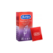 Durex Feeling Extra - élethű érzés óvszer (10 db) óvszer