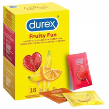 Durex Fruity Fun 18 db ízesített, színes óvszer óvszer