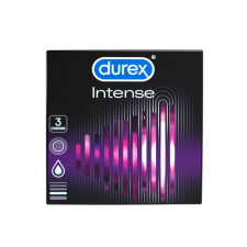 Durex Intense bordázott és pontozott óvszer (3 db) óvszer