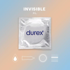Durex Invisible XL óvszer óvszer 3 db férfiaknak óvszer