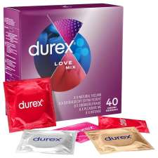 Durex Love Mix - óvszercsomag (40db) óvszer