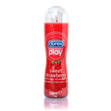 Durex Play Sweet Strawberry vízbázisú síkosító, eper aromával (50 ml) síkosító