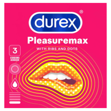 Durex Pleasuremax 3 db mintázott felületű óvszer óvszer