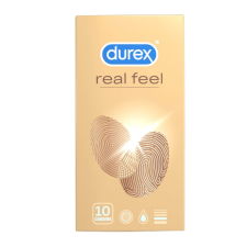 Durex Real Feel - latexmentes óvszer (10db) óvszer