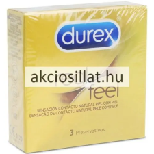 Durex Real Feel latexmentes óvszer 3db óvszer
