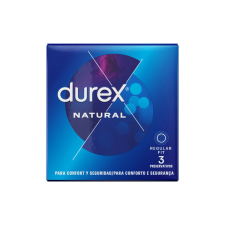 DUREX - TERMÉSZETES KLASSZIKUS 3 EGYSÉG óvszer