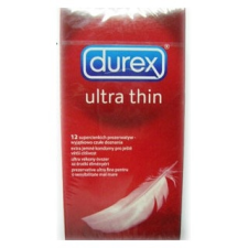 Durex Ultra Thin 12 db vékonyfalú óvszer óvszer
