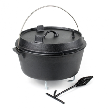 Dutch Oven öntöttvas főzőedény fedélemelővel 9 liter 63010 edény