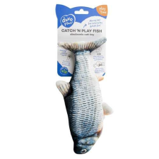 DUVO+ Catch `n play fish 28x13x5cm interaktív macskajáték mozgó hal játék macskáknak