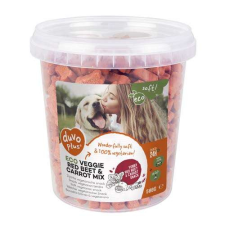 DUVO+ ECO VEGGIE Puha jutalomfalat sárgarépával és céklával 500g jutalomfalat kutyáknak