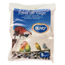 DUVO+ Fehér kagylóhomok 5kg madár kalitka