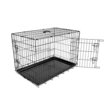 DUVO+ Fém szállítóketrec két ajtóval 107x71x77cm szállítóbox, fekhely kutyáknak