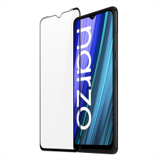 DUX DUCIS 9D edzett üveg 9H teljes képernyő edzett üveg Realme Narzo 50A keret fekete (tokbarát) mobiltelefon kellék
