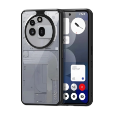 DUX DUCIS AIMO szilikon telefonvédő (ütésállóság, kameravédő, matt) FEKETE Nothing Phone (3a) Pro tok és táska