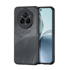DUX DUCIS AIMO szilikon telefonvédő (ütésállóság, kameravédő, matt, hullám) FEKETE (GP-168608) tok és táska
