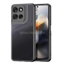 DUX DUCIS AIMO szilikon telefonvédő (ütésállóság, kameravédő, matt, hullám) FEKETE (GP-172291) tok és táska