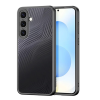 DUX DUCIS AIMO szilikon telefonvédő (ütésállóság, kameravédő, matt, hullám) FEKETE Samsung Galaxy S25 FE (SM-S731)