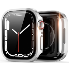 DUX DUCIS Apple Watch 4-6, SE (40mm), Műanyag védőkeret, szíj nélkül, közepesen ütésálló, Dux Ducis Hamo, ezüst okosóra kellék