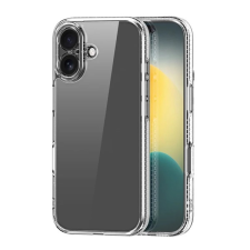 DUX DUCIS CLIN szilikon telefonvédő (ütésállóság, légpárnás sarok) ÁTLÁTSZÓ Apple iPhone 17 tok és táska
