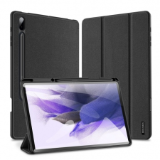 DUX DUCIS Domo puzdro na Samsung Galaxy Tab S7 FE / Tab S7 Plus / Tab S8 Plus, čierne tablet kellék