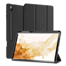 DUX DUCIS Domo Samsung Galaxy Tab S8 Ultra kihajtható tok pencil tartóval, fekete tablet pc