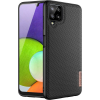 DUX DUCIS DUD Ducis Fino Tok Nejlon Anyaggal Borított Samsung Galaxy A22 4G Fekete (6934913049648)