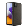 DUX DUCIS FINO szilikon telefonvédő (műanyag belső, közepesen ütésálló, rács minta) SÖTÉTZÖLD [Samsung Galaxy A22 5G (SM-A226)] (5996591085258)