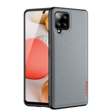 DUX DUCIS Fino telefontok borított nylon anyag Samsung Galaxy A42 5G kék tok és táska