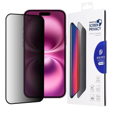 DUX DUCIS Fólia iPhone 16 Plus készülékhez - Dux Ducis Tempered Glass Privacy - Fekete mobiltelefon kellék