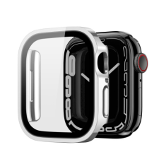 DUX DUCIS Hamo tok és üveg Apple Watch 7 41mm, ezüst okosóra kellék