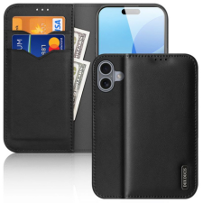 DUX DUCIS Hivo könyv tok iPhone 16, fekete tok és táska