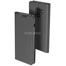 DUX DUCIS Huawei P40, Oldalra nyíló tok, stand, Dux Ducis, sötétszürke tok és táska