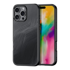 DUX DUCIS iPhone 16 Pro DUX DUCIS AIMO szilikon telefonvédő ütésállóság, hullám, FEKETE tok és táska