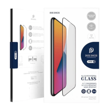 DUX DUCIS képernyővédő üveg (2.5D, full glue, tokbarát, 0.3mm, 9H) FEKETE mobiltelefon kellék