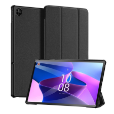 DUX DUCIS Lenovo Tab M10 Plus WIFI / Tab M10 Plus LTE DOMO Flip tok álló, bőr hatású FEKETE tablet tok