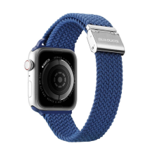 DUX DUCIS Mixture II - nyújtható fonott szíj Apple Watch 38/40/41mm kék okosóra kellék