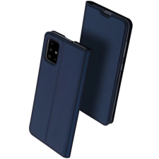 DUX DUCIS Oldalra nyitható tok iPhone 15 Pro sötétkék tok és táska