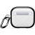DUX DUCIS Pecc Serie Rhombus AirPods 3 tok karabinerrel - fekete-fehér