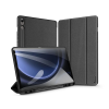 DUX DUCIS Samsung X510/X516B Galaxy Tab S9 FE 10.9 tablet tok (Smart Case) on/off funkcióval, Pencil tartóval - Dux Ducis Domo Series - fekete