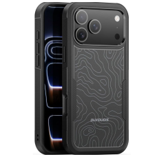 DUX DUCIS SHLD Apple iPhone 17 Pro hátlap tok megerősített szélekkel, kameravédelemmel, fekete tok és táska